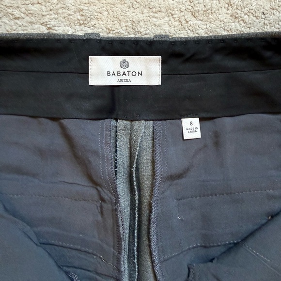 Aritzia Agency Pant (Curve Fit) | Heather Charcoal - Picture 6 of 11